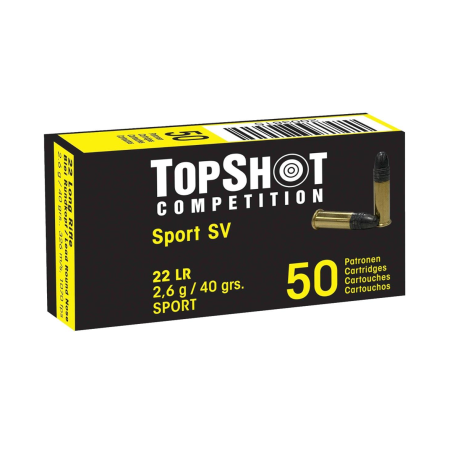 Amunicja TOPSHOT .22LR Competition Black Edition 2,6g/40gr