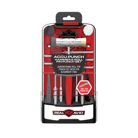 Zestaw REAL AVID Accu-Punch z wybijakami i młotkiem