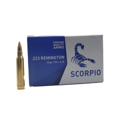 Amunicja STV .223 Rem. FMJ 3,6g/55gr Scorpio