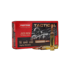 Amunicja NORMA .223 Rem. Tactical FMJ 55gr