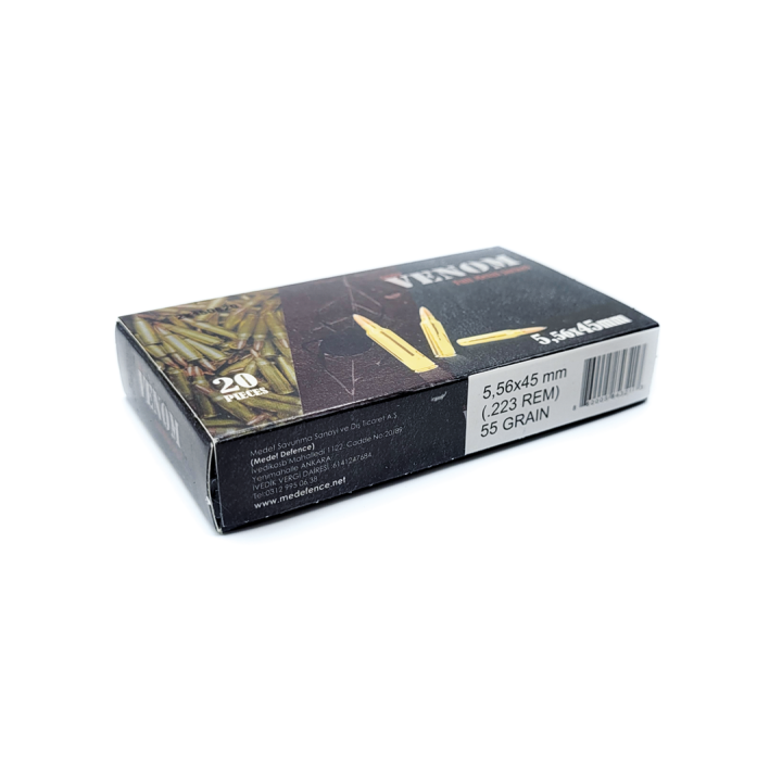 MEDEF VENOM 5,56 Nato FMJ 3,56g/55gr