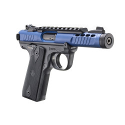 Pistolet RUGER Mark IV 22/45 Lite Blue .22LR.