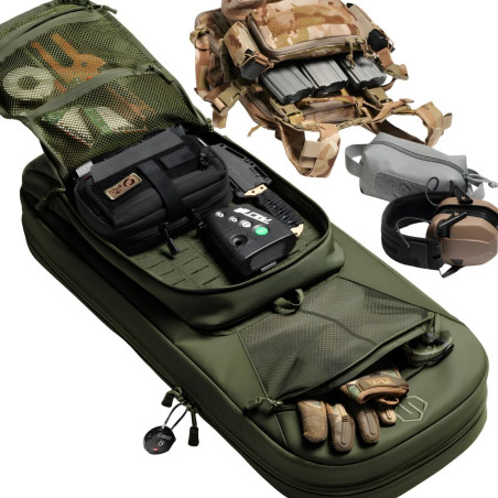 Plecak SAVIOR Single Rifle Bag Specialist Series Covert 38" Zielony