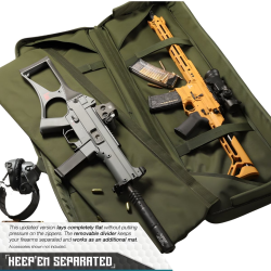 Torba SAVIOR Double Rifle Bag American Classic 42" Zielona