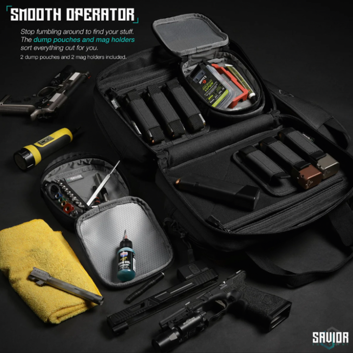 Torba Savior Mini Pistol Range Bag Specialist - Teal
