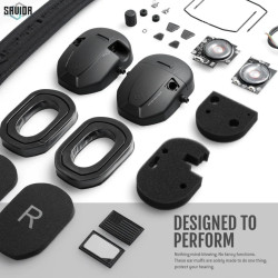 Słuchawki Savior Apollo aktywne - Czarne