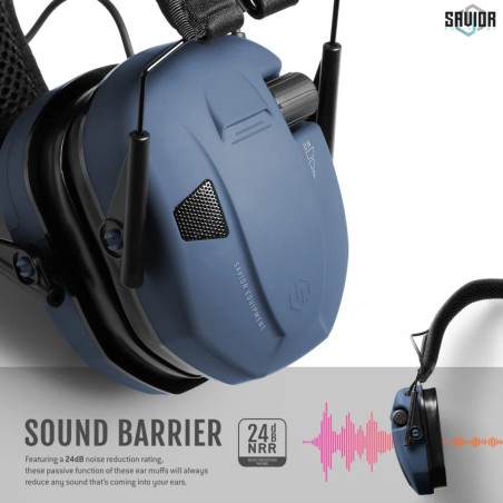 Słuchawki Savior Apollo aktywne - Błękitne