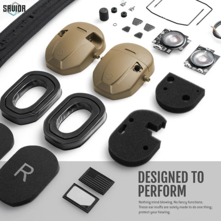 Słuchawki Savior aktywne żelowe Apollo - Beżowe