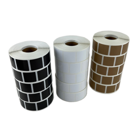 Zaklejki do Tarcz DAA Brąz 22x22 1000szt.