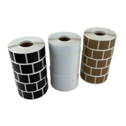 Zaklejki do Tarcz DAA Brąz 22x22 1000szt.