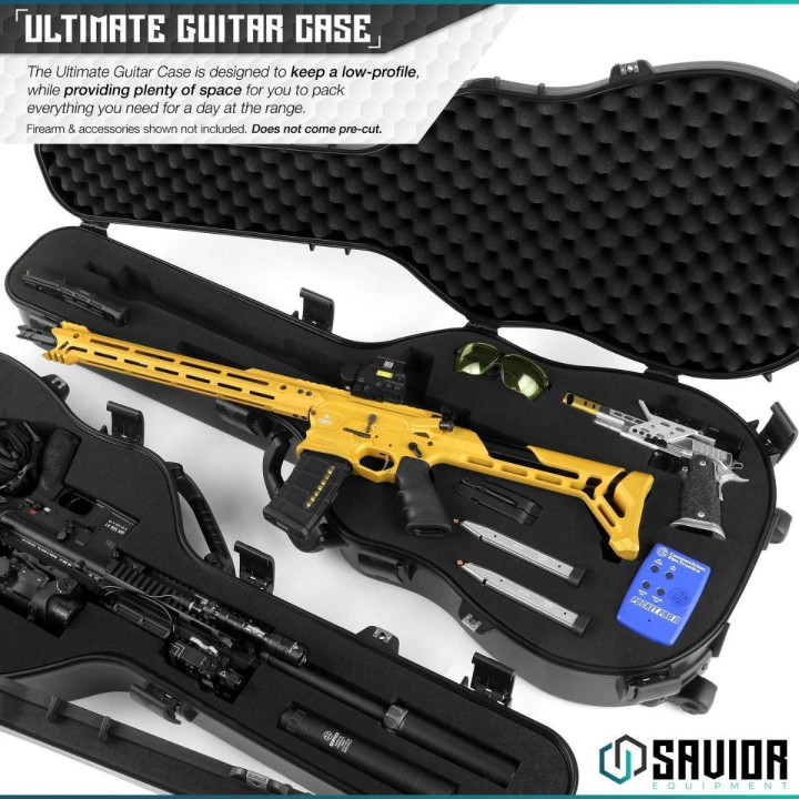Futerał SAVIOR - Case Ultimate Guitar 45" Czarny