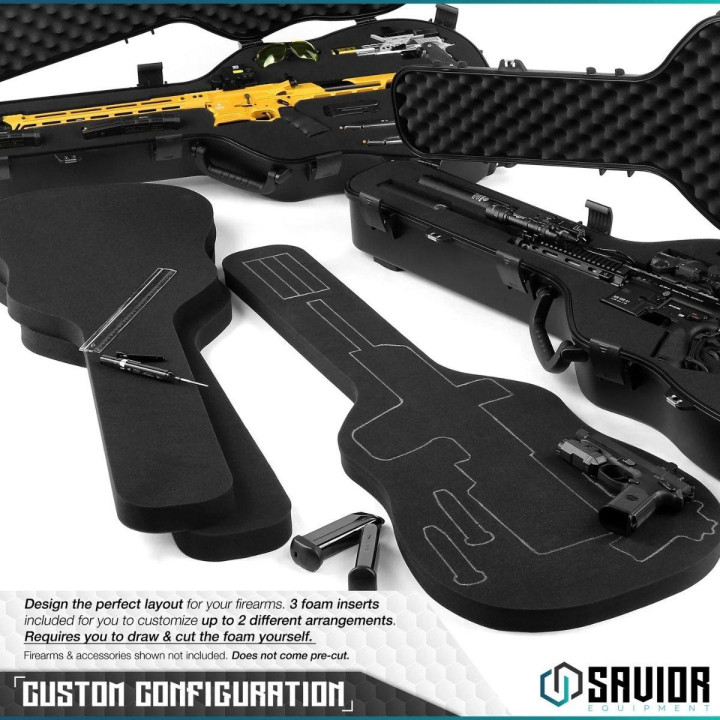 Futerał SAVIOR - Case Ultimate Guitar 45" Czarny