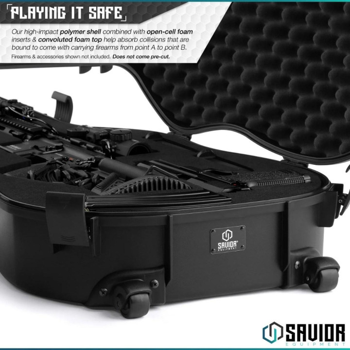 Futerał SAVIOR - Case Ultimate Guitar 45" Czarny