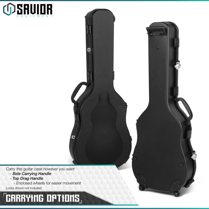 Futerał SAVIOR - Case Ultimate Guitar 45" Czarny