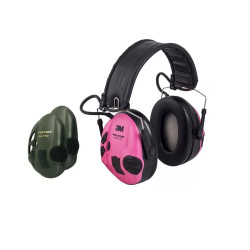 Słuchawki 3M Peltor SportTac różowy/zielony