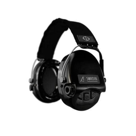 Słuchawki SORDIN ACE Żelowe Czarne/ Czarna Opaska