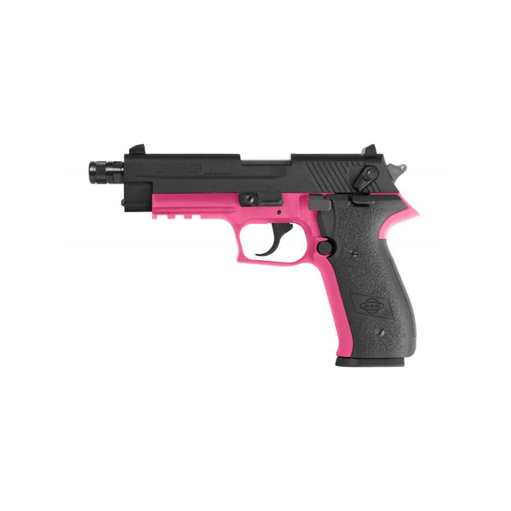 Pistolet GSG Fire Fly Pink z gwintem .22LR