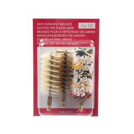 Szczotki STIL CRIN 3 szt. 12GA Mosiądz / Nylon / Bawełna