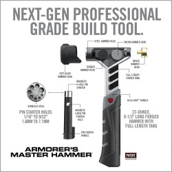 Zestaw narzędzi REAL AVID Armorer’s Master Hammer and Accu-Punch Standard Pin Punch Set