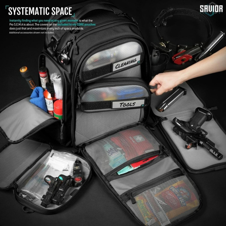 Plecak Savior Pro S.E.M.A. Competition BLK