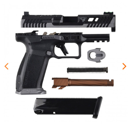 Pistolet CANIK TTI Combat 9x19mm Smoke