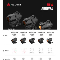Kolimator REDWIN MANTIS 1×21 3MOA RWD35