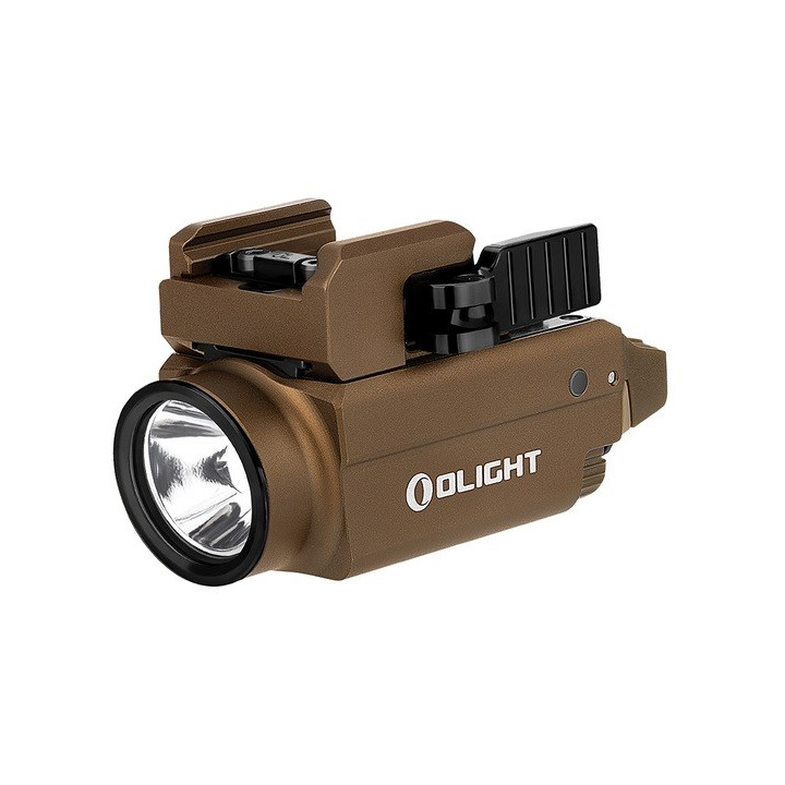 Olight BALDR S Desert Tan - 800 lumenów, Green Las