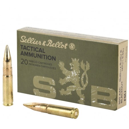 Amunicja S&B .300 AAC Blk FMJ 9,55g /147grs