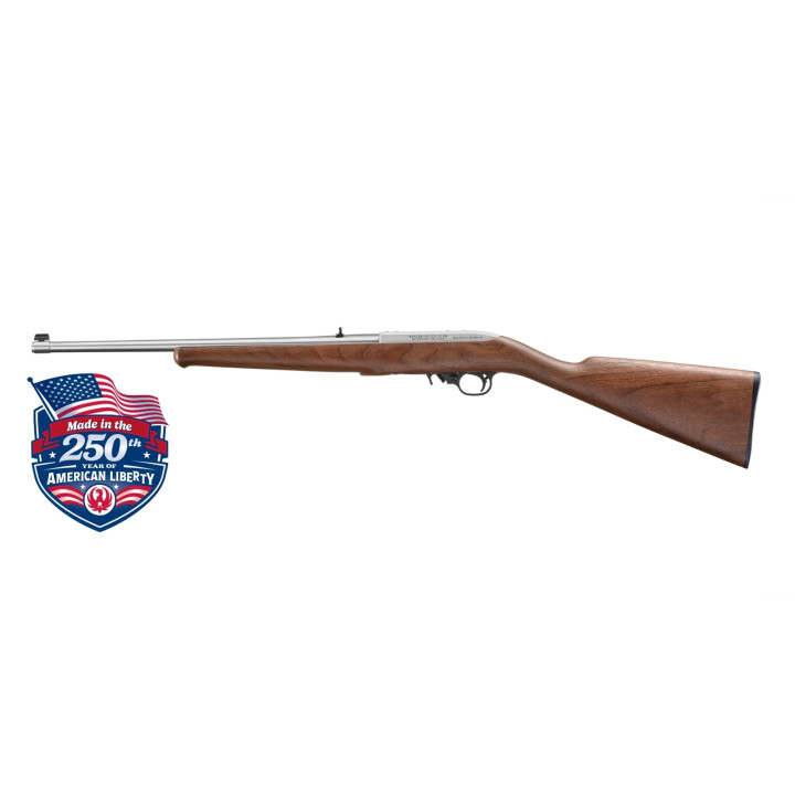 Karabinek Ruger 10/22 Stal nierdzewna i drewno - Edycja Limitowana na 250 Lat USA