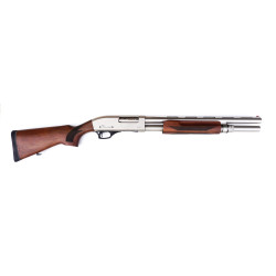 Strzelba PASA ARMS Qaton-S06 18,5" 4+1 12/76 Drewno Srebrna