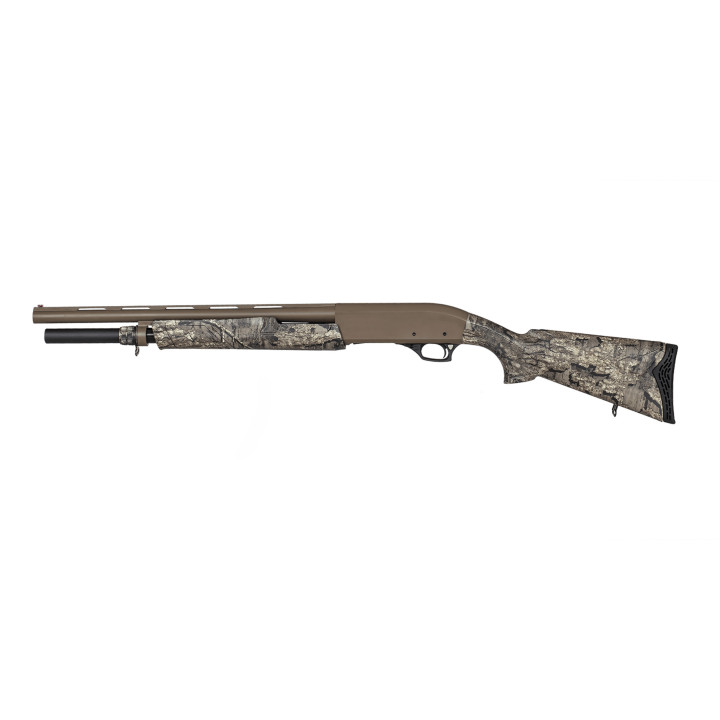 Strzelba PASA ARMS Qaton-S08 20" 7+1 12/76 Camo/FDE