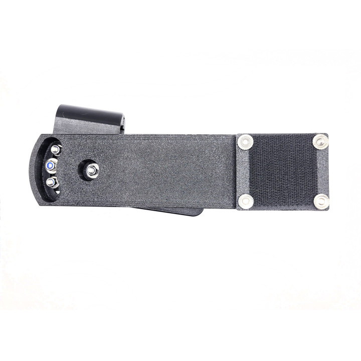 Kabura sportowa CRAB Regulowana - Glock 17 Czarna Prawa