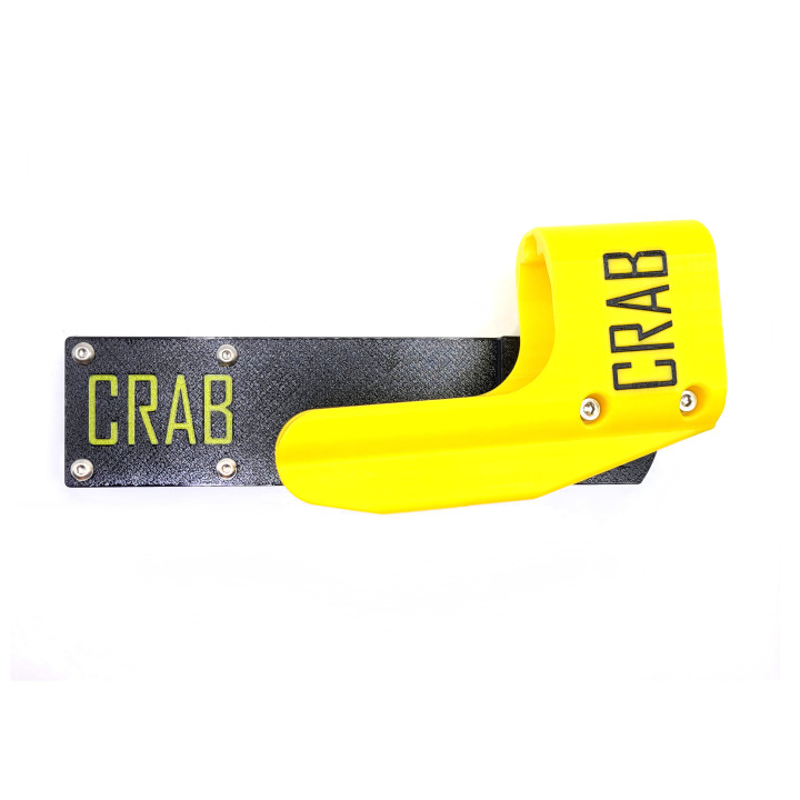 Kabura sportowa CRAB Regulowana - CZ Shadow 1 / 2, TS2 - żółta, prawa