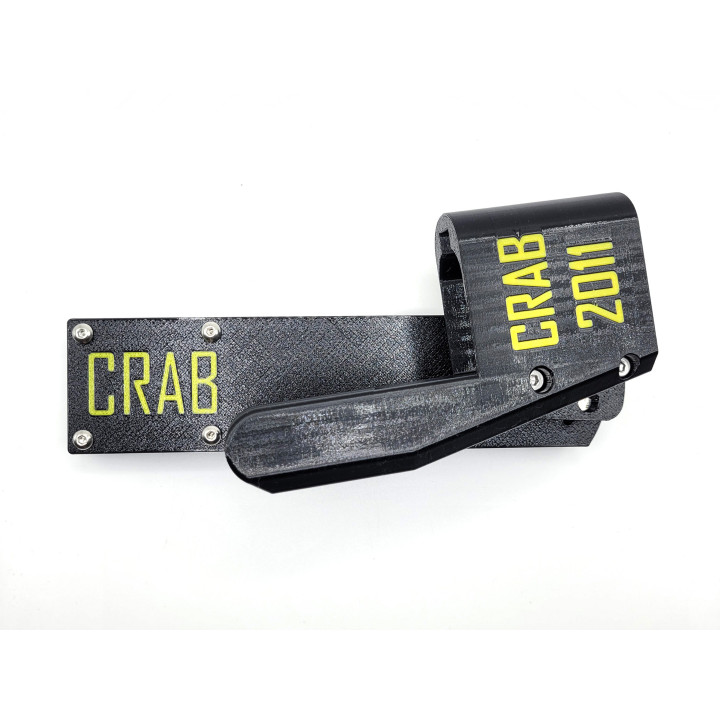 Kabura sportowa CRAB Regulowana - 2011  czarna, prawa