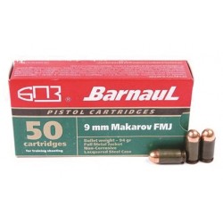 Amunicja BARNAUL 9x18mm...