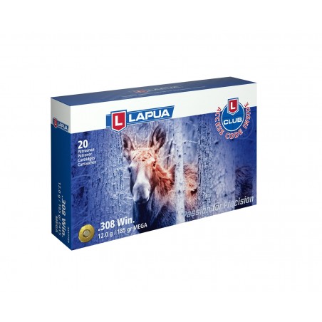 Amunicja LAPUA .308 Win. Mega SP 185gr/12g