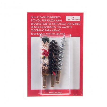 Szczotki STIL CRIN 3 szt. 9mm Spirala / Nylon / Bawełna
