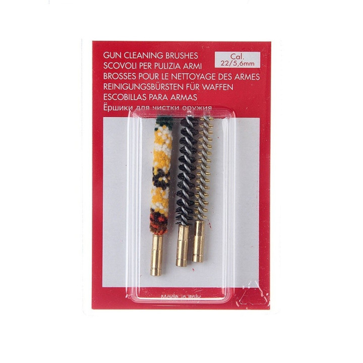 Szczotki STIL CRIN 3 SZT. 5,6MM Mosiężna / Nylon / Bawełna