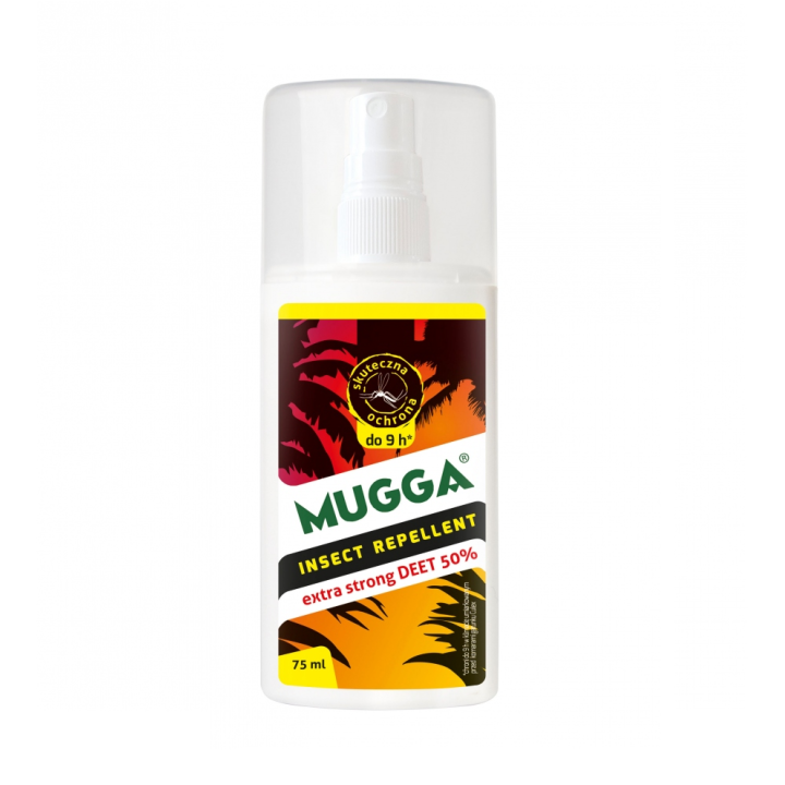 MUGGA Repelent 50% DEET 75 ml