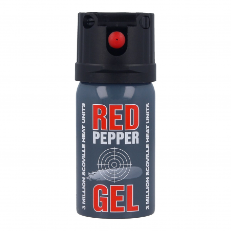 Gaz Pieprzowy SHARG RED PEPPER Gel 3Mln SHU 40ml Strumień