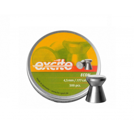 Śrut DIABOLO H&N Excite Econ Glatt 4,5mm 0,48g 500 szt.