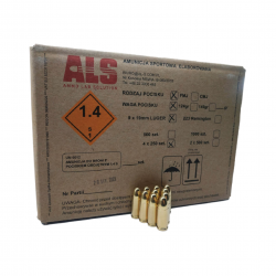 Amunicja ALS 9x19mm FMJ 8g...