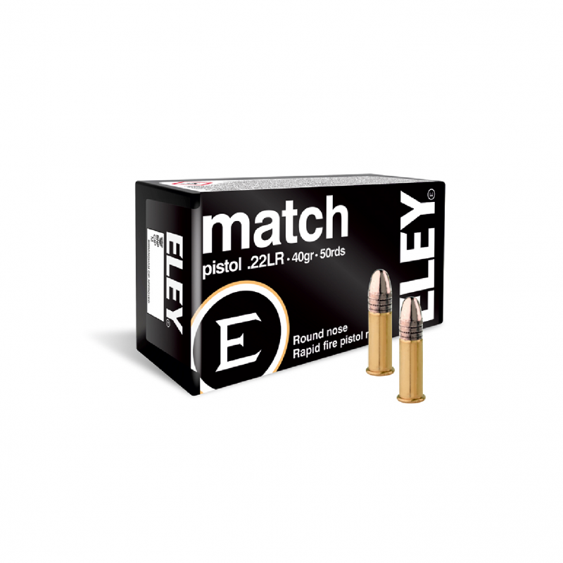 Amunicja ELEY .22LR Match Pistol 2,6g/40gr