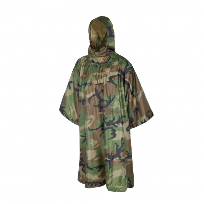 Poncho HELIKON Poncho U.S. Model - US Woodland