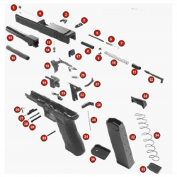 Sprężyna iglicy Glock LONE WOLF Średnia