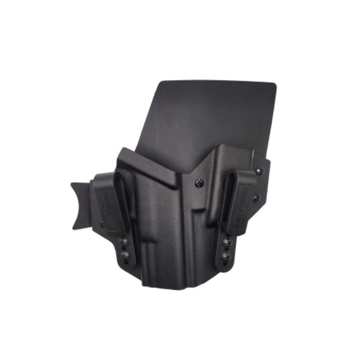 Kabura IWB Appendix Solid Glock 19 z ładownicą Prawa