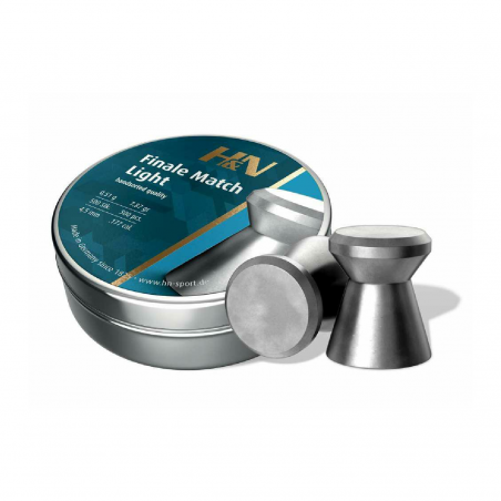 Śrut DIABOLO H&N Finale Match Light 4,49mm 0,51g 500 szt.