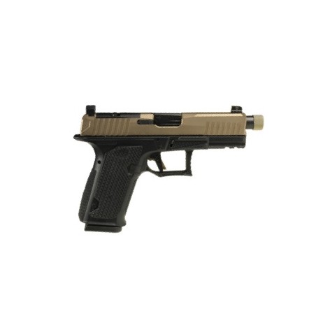 Pistolet LONE WOLF DUSK19 FDE/BLK TH 4" kal.9x19mm