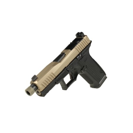 Pistolet LONE WOLF DUSK19 FDE/BLK TH 4" kal.9x19mm