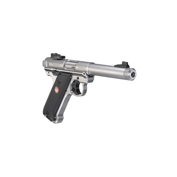 Pistolet RUGER Mark IV Target Stainless 5,5'' Gwint .22LR - 40126